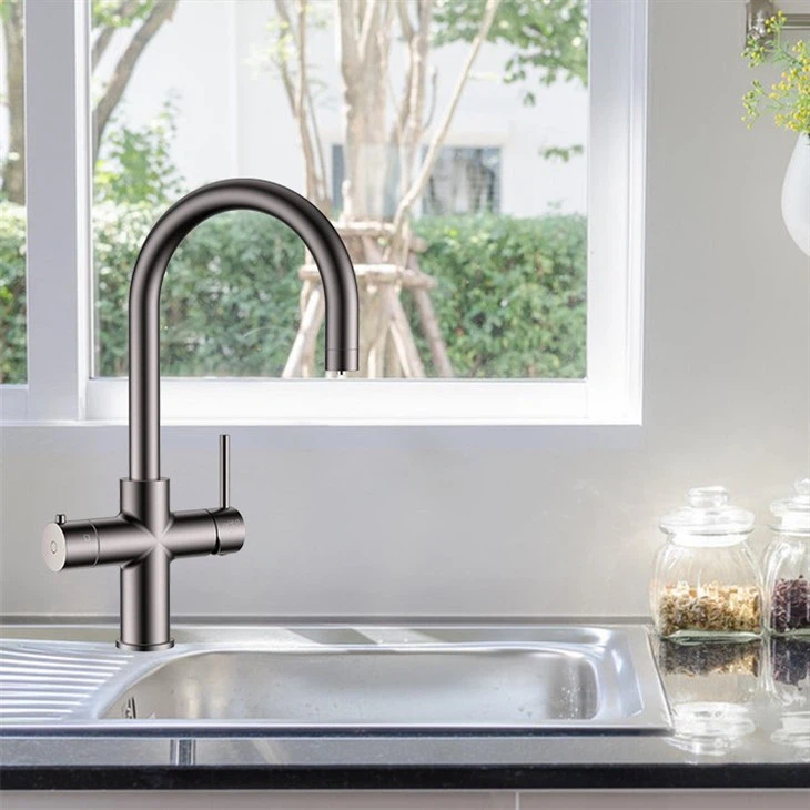 Kitchen Tap with Boiling and Sparkling Water